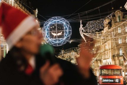 London Christmas Lights Sightseeing Tour