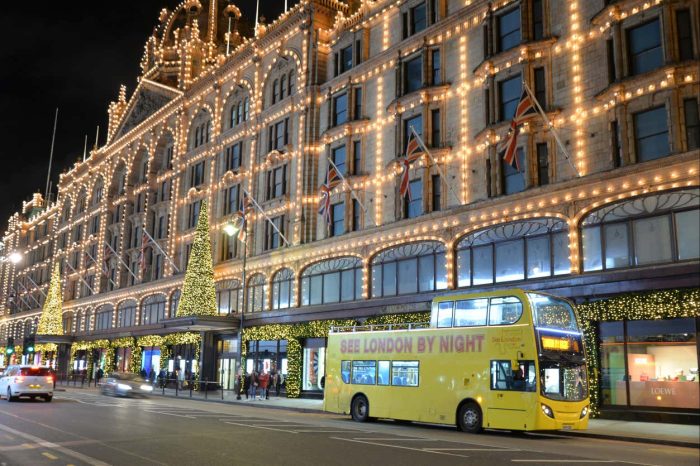 London Night Sightseeing Bus Tour