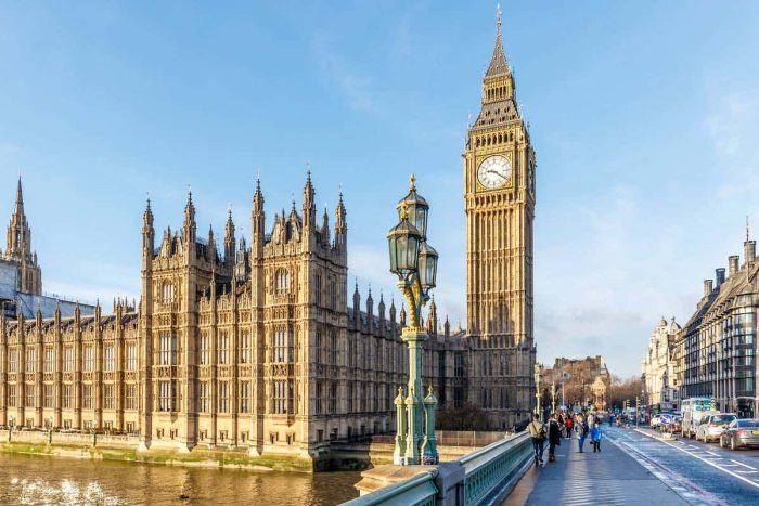 Tour of Parliament and Westminster Palace